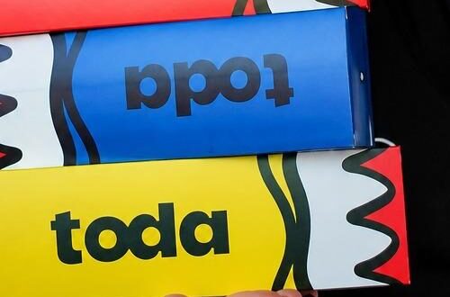 Caixinhas individuais coloridas Toda Pizza
